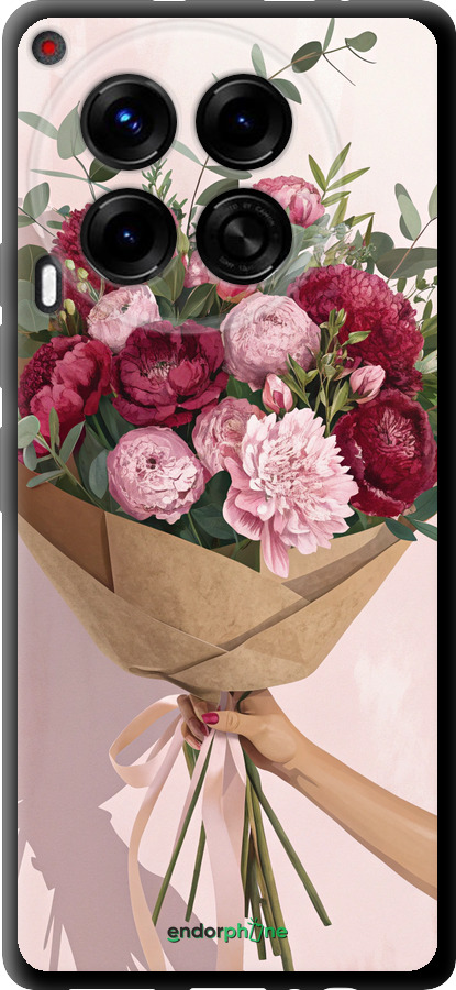TPU чехол Пионы 1 для Tecno Camon 30 4g - 6705b-3712 изображение 