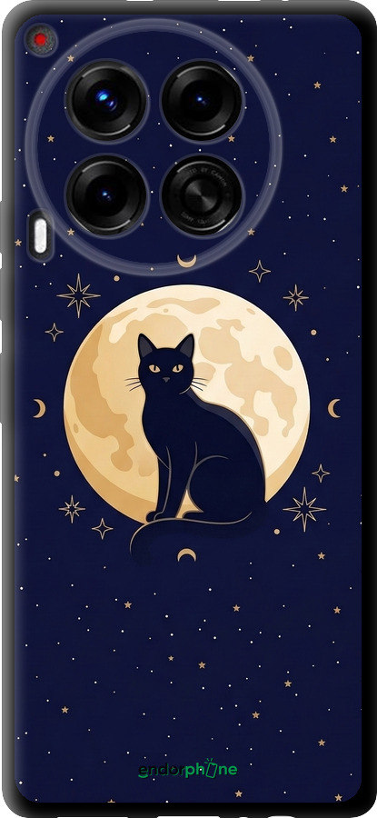 TPU чехол Cute Cat Celestial/Witchy для Tecno Camon 30 4g - 6787b-3712 изображение 