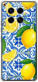 Силіконовий протиударний с посиленими кутами чехол Grocery Girl Italian Summer для Tecno Camon 30 4g - 6766sp-3712 изображение 