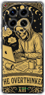 Силіконовий протиударний с посиленими кутами чехол The Overthinker для Tecno Camon 30 4g - 6774sp-3712 изображение 