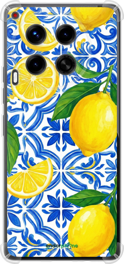 Силіконовий протиударний с посиленими кутами чехол Grocery Girl Italian Summer для Tecno Camon 30 4g - 6766sp-3712 изображение 