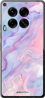 Силиконовый чехол Нежный мрамор для Tecno Camon 30 4g - 6310u-3712 изображение 