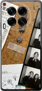 Силиконовый чехол 'Aesthetic Scrapbook Collage' для Tecno Camon 30 4g изображение 9