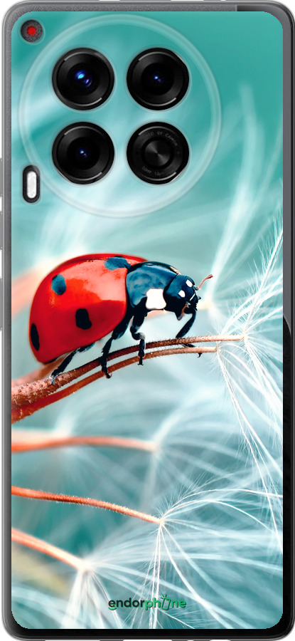 Силиконовый чехол Божья коровка для Tecno Camon 30 4g - 6049u-3712 изображение 
