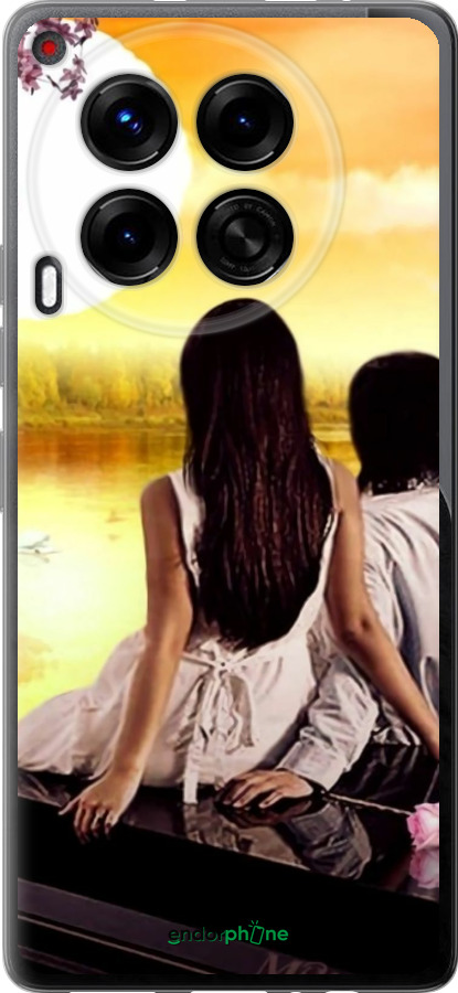 Силіконовий чехол Sunset для Tecno Camon 30 4g - 6607u-3712 изображение 