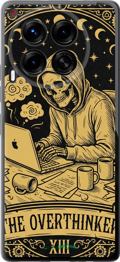 Силиконовый чехол The Overthinker для Tecno Camon 30 4g - 6774u-3712 изображение 