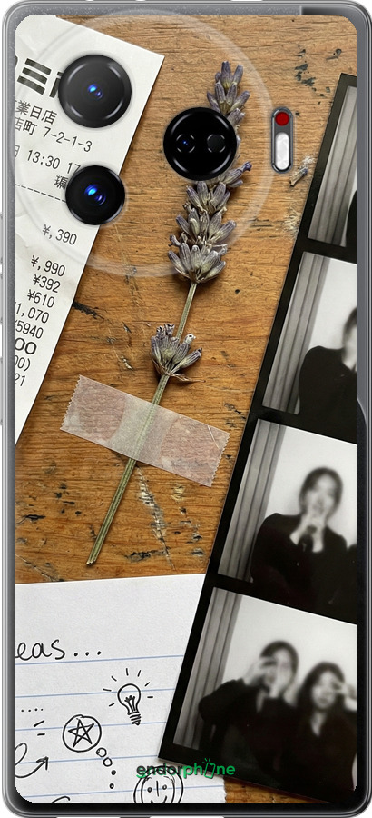 Силіконовий чехол Aesthetic Scrapbook Collage для Tecno Camon 30 pro 5G - 6773u-3713 изображение 