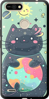 TPU чехол Милый котик для Tecno Pop 2F B1F - 6364b-2391 изображение 