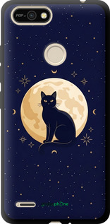 TPU чехол Cute Cat Celestial/Witchy для Tecno Pop 2F B1F - 6787b-2391 изображение 
