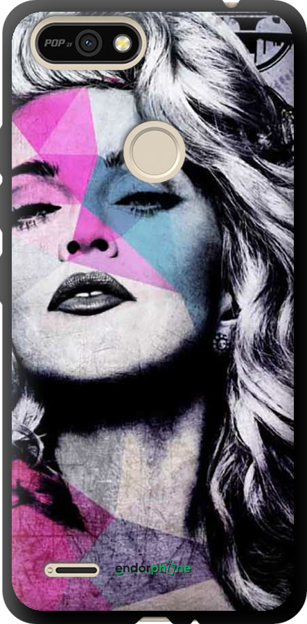 TPU чехол Art-Madonna для Tecno Pop 2F B1F - 4131b-2391 изображение 