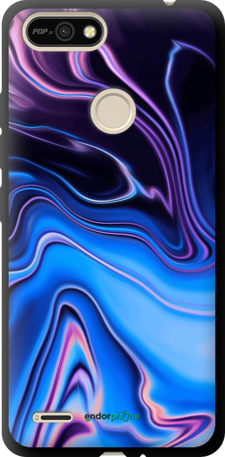 TPU чехол Візерунок води для Tecno Pop 2F B1F - 4491b-2391 изображение 