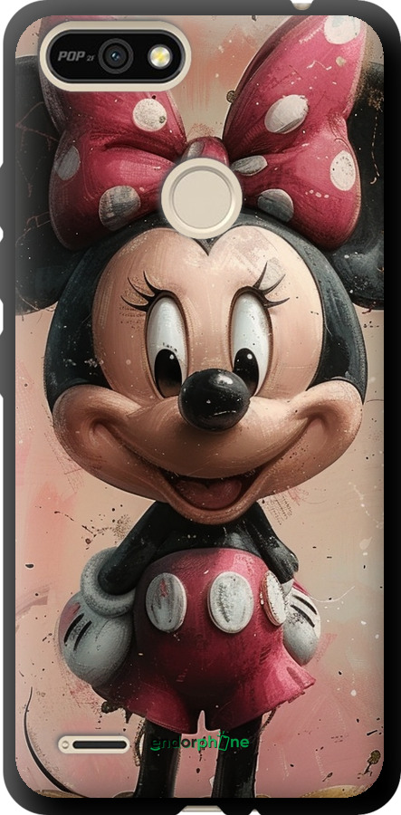 TPU чехол Minnie Mouse для Tecno Pop 2F B1F - 6054b-2391 изображение 