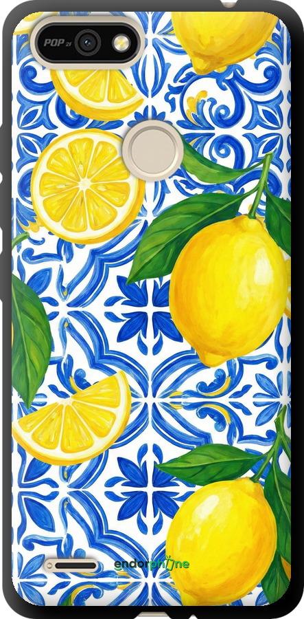 TPU чехол Grocery Girl Italian Summer для Tecno Pop 2F B1F - 6766b-2391 изображение 