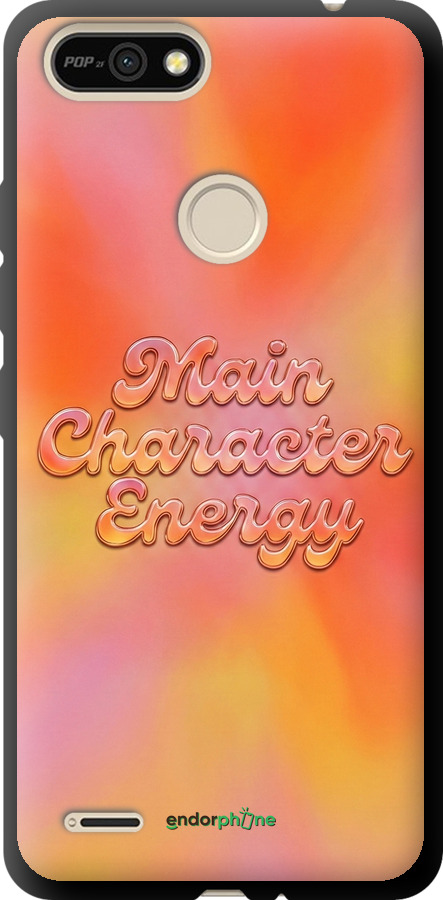 TPU чехол Aura Gradient Main Character Energy Aesthetic Y2K для Tecno Pop 2F B1F - 6783b-2391 изображение 