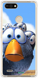 Силикон с усиленными углами чехол Angry Birds для Tecno Pop 2F B1F - 6008sp-2391 изображение 