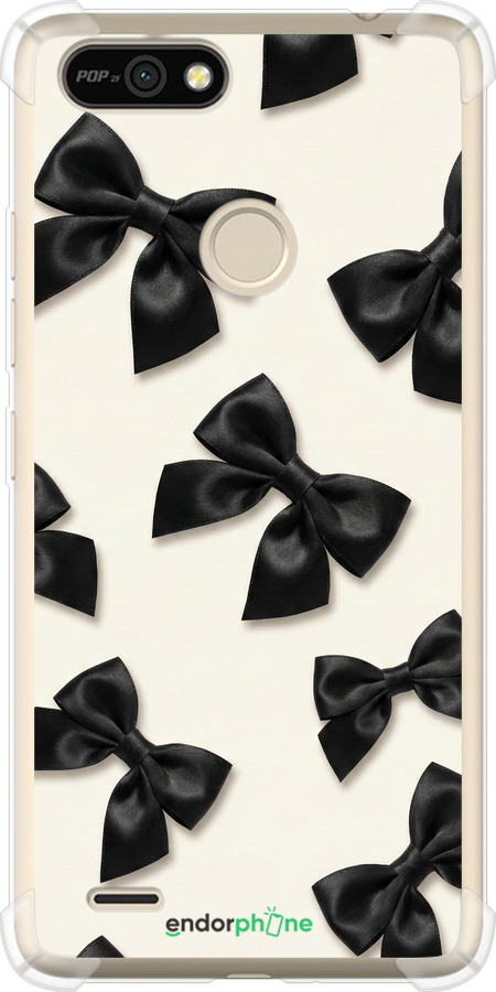 Силіконовий протиударний с посиленими кутами чехол Dark Coquette для Tecno Pop 2F B1F - 6765sp-2391 изображение 