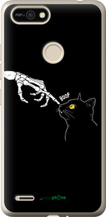 Силіконовий чехол Кішка для Tecno Pop 2F B1F - 6505u-2391 изображение 