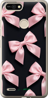 Силиконовый чехол Coquette Ribbons Dark Coquette для Tecno Pop 2F B1F - 6767u-2391 изображение 