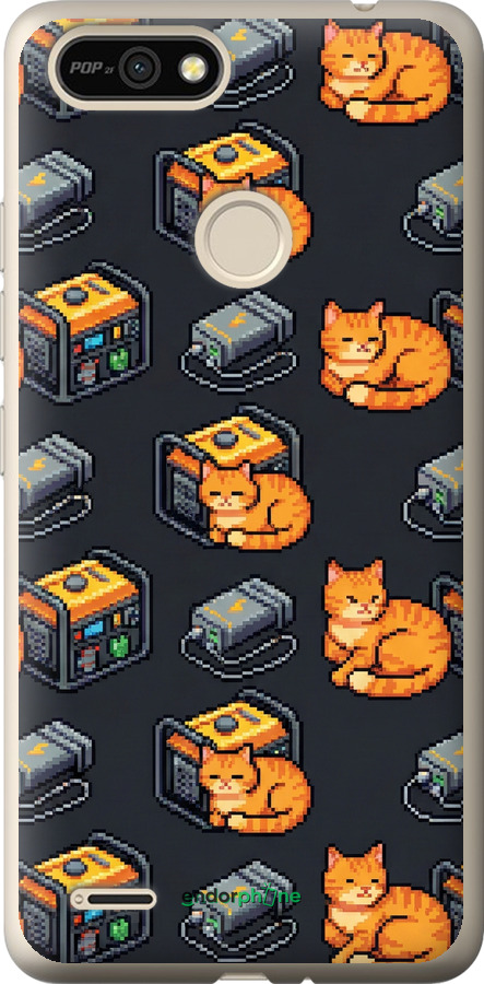 Силіконовий чехол Autonomous Zone для Tecno Pop 2F B1F - 6771u-2391 изображение 