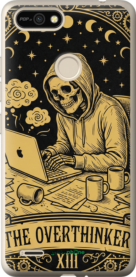 Силиконовый чехол The Overthinker для Tecno Pop 2F B1F - 6774u-2391 изображение 