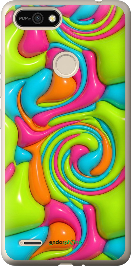 Силиконовый чехол Y2K Jelly Dream для Tecno Pop 2F B1F - 6780u-2391 изображение 