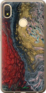 Силиконовый чехол С изображением абстрактной живописи для Tecno Pop 3 BB2 - 6530u-2443 изображение 