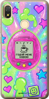 Силіконовий чехол Y2K Aesthetic Retro Pet: Годуй мене кавою для Tecno Pop 3 BB2 - 6784u-2443 изображение 