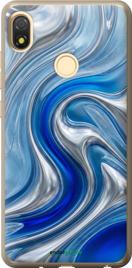 Силиконовый чехол Liquid Chrome для Tecno Pop 3 BB2 - 6781u-2443 изображение 