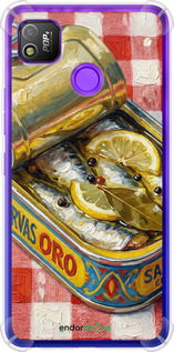 Силикон с усиленными углами чехол Vintage Sardine Tin Phone для Tecno Pop 4 BC2c - 6772sp-2427 изображение 