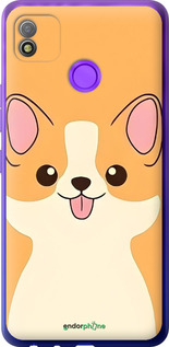 Силиконовый чехол Милый пес для Tecno Pop 4 BC2c - 6296u-2427 изображение 