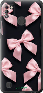 Силиконовый чехол Coquette Ribbons Dark Coquette для Tecno Pop 4 Pro BC3 - 6767u-2444 изображение 