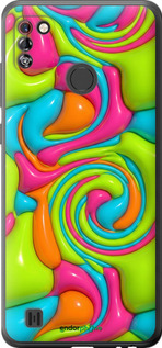 Силиконовый чехол 'Y2K Jelly Dream' для Tecno Pop 4 Pro BC3 изображение 5