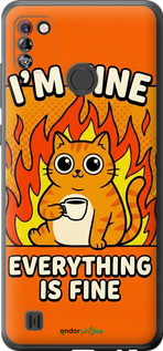 Силиконовый чехол 'Funny Cat' для Tecno Pop 4 Pro BC3 изображение 5