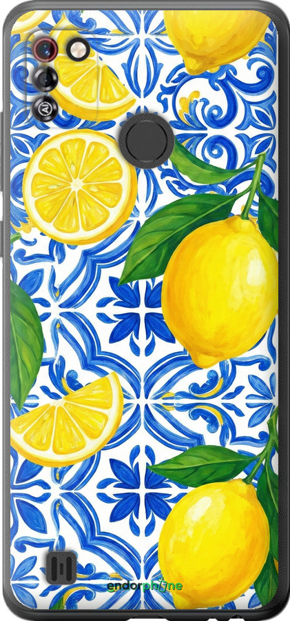 Силиконовый чехол Grocery Girl Italian Summer для Tecno Pop 4 Pro BC3 - 6766u-2444 изображение 