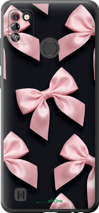 Силиконовый чехол Coquette Ribbons Dark Coquette для Tecno Pop 4 Pro BC3 - 6767u-2444 изображение 