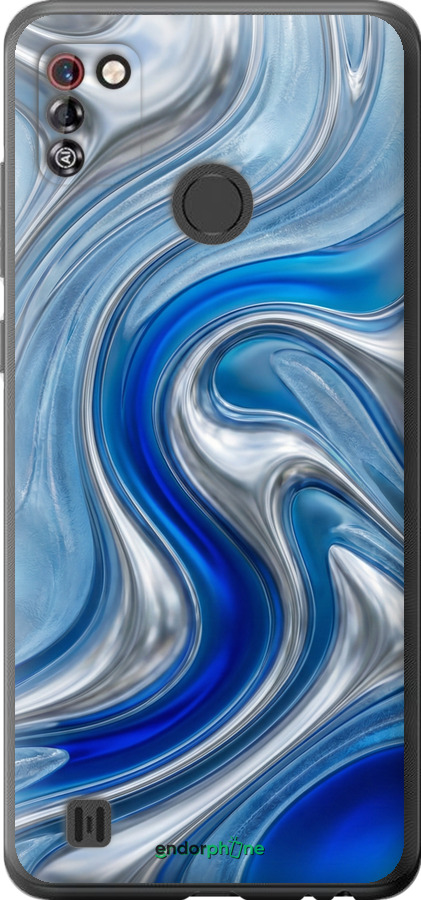 Силиконовый чехол Liquid Chrome для Tecno Pop 4 Pro BC3 - 6781u-2444 изображение 