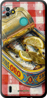 TPU чехол Vintage Sardine Tin Phone для Tecno Pop 5 BD2p - 6772b-2412 изображение 