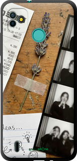 TPU чехол Aesthetic Scrapbook Collage для Tecno Pop 5 BD2p - 6773b-2412 изображение 