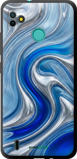 TPU чехол Liquid Chrome для Tecno Pop 5 BD2p - 6781b-2412 изображение 