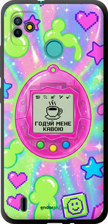 TPU чехол 'Y2K Aesthetic Retro Pet: Годуй мене кавою' для Tecno Pop 5 BD2p изображение 17