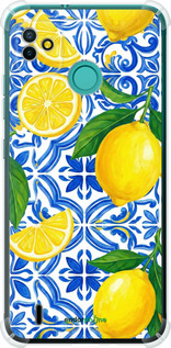 Силіконовий протиударний с посиленими кутами чехол Grocery Girl Italian Summer для Tecno Pop 5 BD2p - 6766sp-2412 изображение 