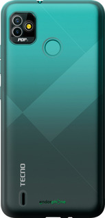 Силиконовый чехол 'Прозрачный' для Tecno Pop 5 BD2p изображение 16