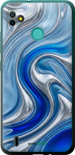 Силіконовий чехол Liquid Chrome для Tecno Pop 5 BD2p - 6781u-2412 изображение 