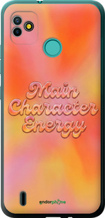 Силиконовый чехол Aura Gradient Main Character Energy Aesthetic Y2K для Tecno Pop 5 BD2p - 6783u-2412 изображение 