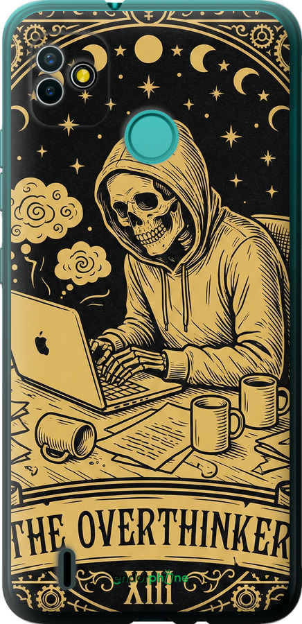 Силиконовый чехол The Overthinker для Tecno Pop 5 BD2p - 6774u-2412 изображение 