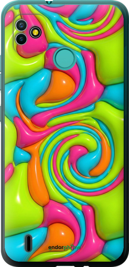 Силиконовый чехол Y2K Jelly Dream для Tecno Pop 5 BD2p - 6780u-2412 изображение 