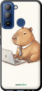 TPU чехол Funny Capybara CEO Working для Tecno POP 5 LTE BD4 - 6777b-2639 изображение 