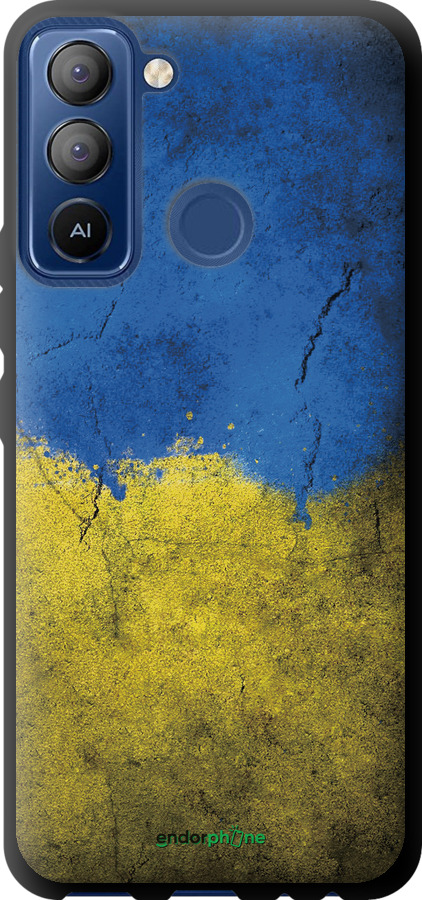 TPU чехол Флаг Украины 2 для Tecno POP 5 LTE BD4 - 401b-2639 изображение 