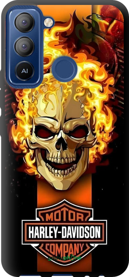TPU чехол Харлей девидсон для Tecno POP 5 LTE BD4 - 6370b-2639 изображение 