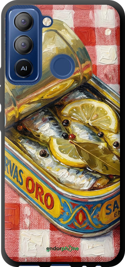 TPU чехол Vintage Sardine Tin Phone для Tecno POP 5 LTE BD4 - 6772b-2639 изображение 